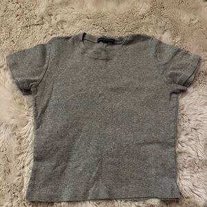 Gray Brandy Melville T-Shirt
